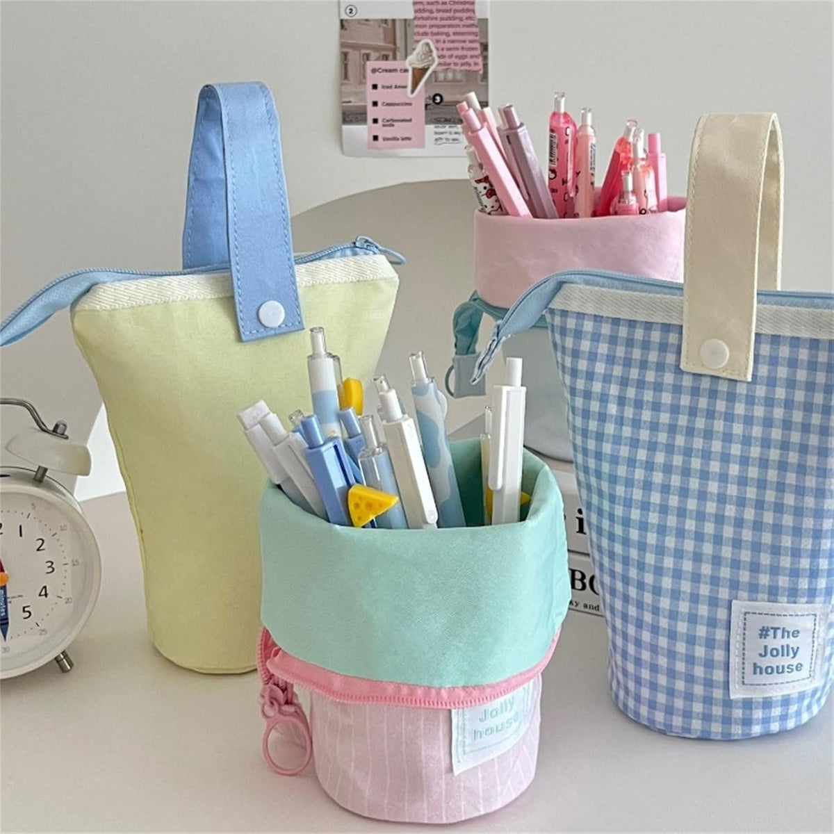 Trousse pot à crayons 2-en-1