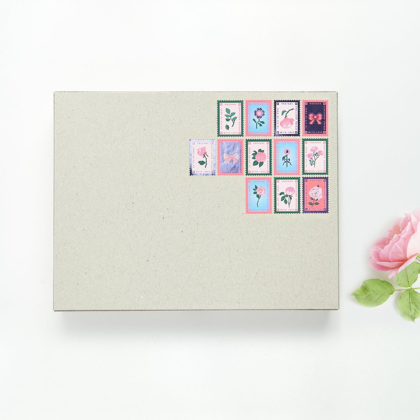 Stickers "la vie en rose"