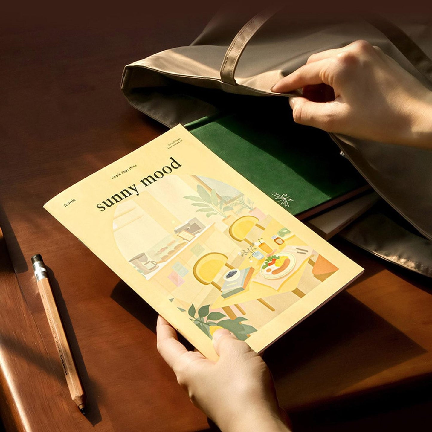Carnet illustré "Sunny mood"