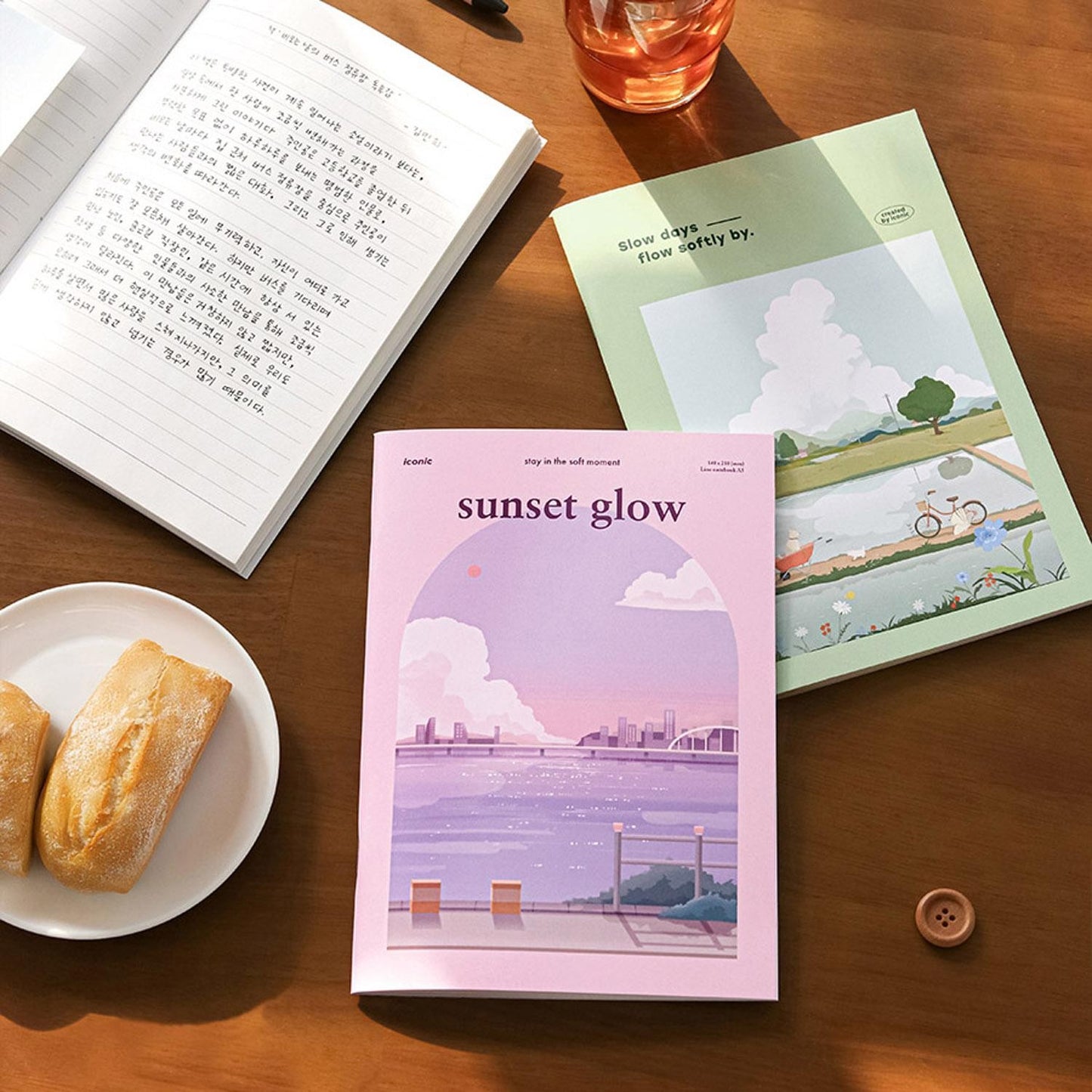 Carnet illustré "Slow days"