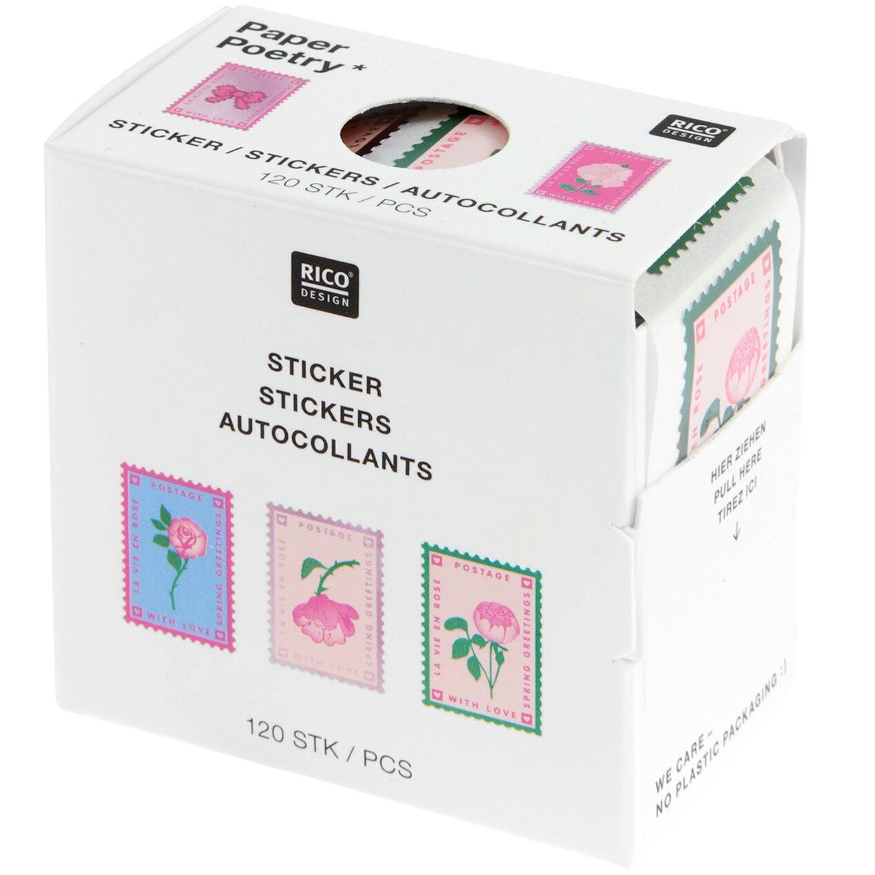 Stickers "la vie en rose"