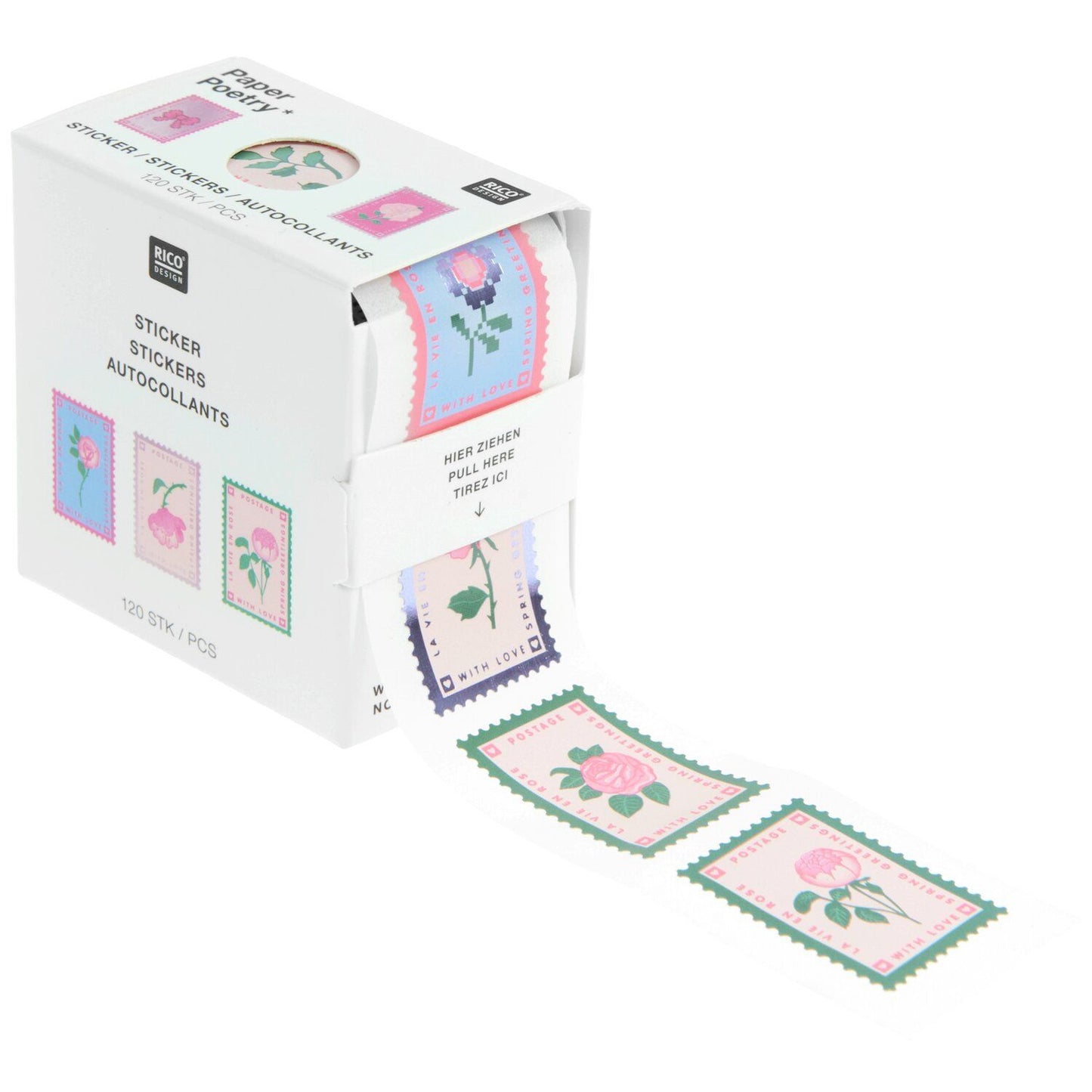 Stickers "la vie en rose"