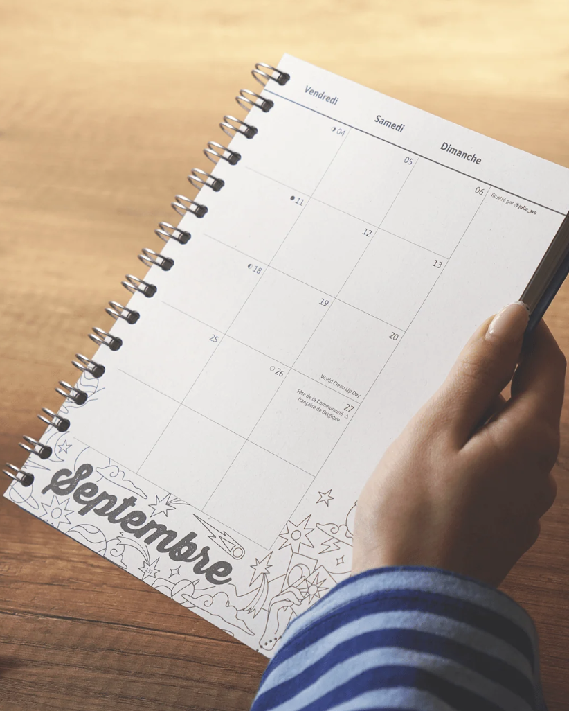 My Agenda - A5 spirales