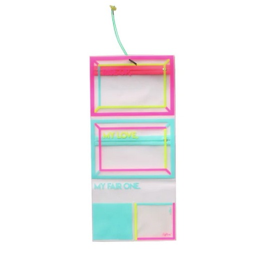 Pochette mint / rose