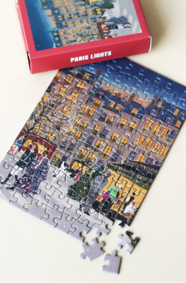 Mini Puzzle - Paris Lights