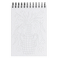 Bloc de coloriage Floral 2
