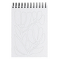 Bloc de coloriage Floral 2