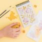 Bloc de coloriage Floral 2