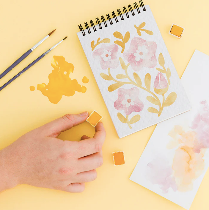 Bloc de coloriage Floral 2