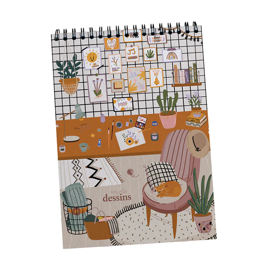 Carnet de dessin - L'atelier