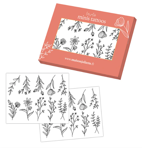 Mini tatouages éphémères