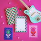 Carnet A5 Rainbow Flowers