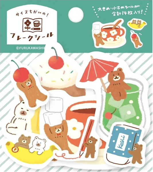 Stickers - thème "ourson"