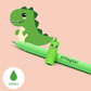 Stylo effaçable vert - Dinosaure