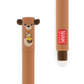 Stylo effaçable rouge - Ourson