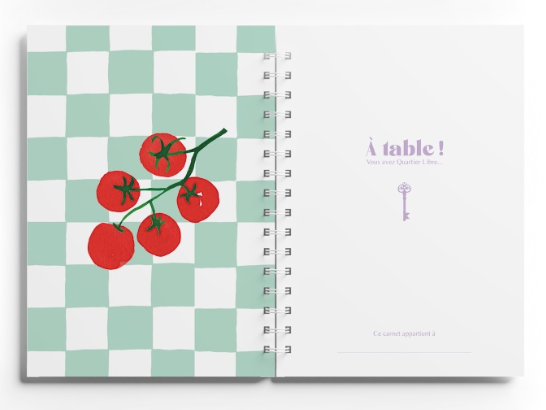 Carnet de recettes - tomates