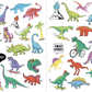 Tatouages éphémères - Dino