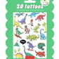 Tatouages éphémères - Dino