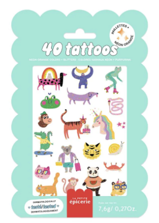 Tatouages éphémères - Animaux