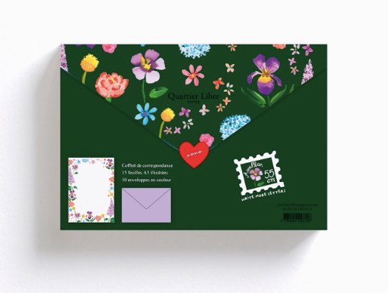 Papier à lettres - botanique