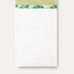 Bloc - planner quotidien vert