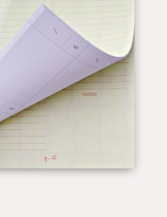 Bloc - planner quotidien parme