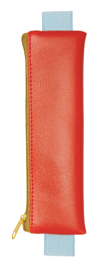 Trousse à stylos - rouge