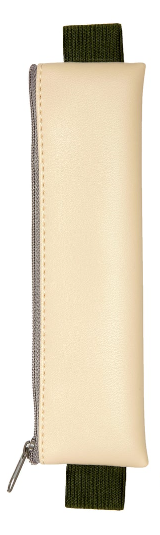 Trousse à stylos - crème