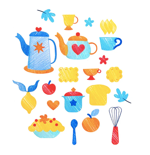 Pochoirs - Gourmandises