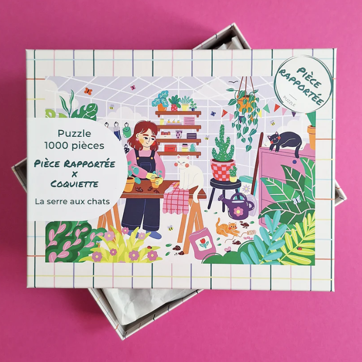 La serre aux chats - 1000 pièces