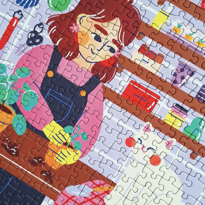 La serre aux chats - 1000 pièces