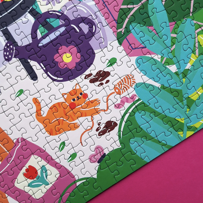 La serre aux chats - 1000 pièces