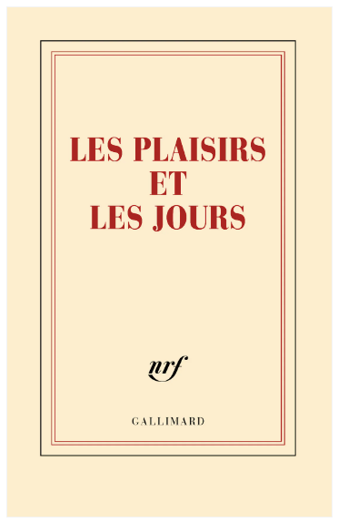 Les plaisirs et les jours