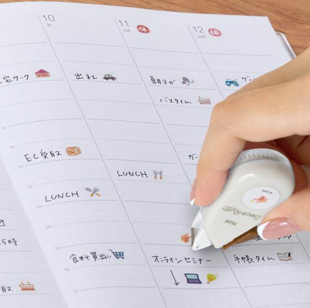 Mini stylo frise - check