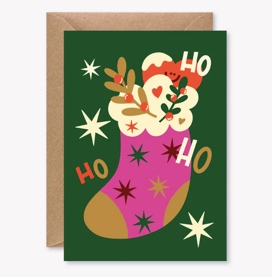 Ho Ho Ho - chaussette