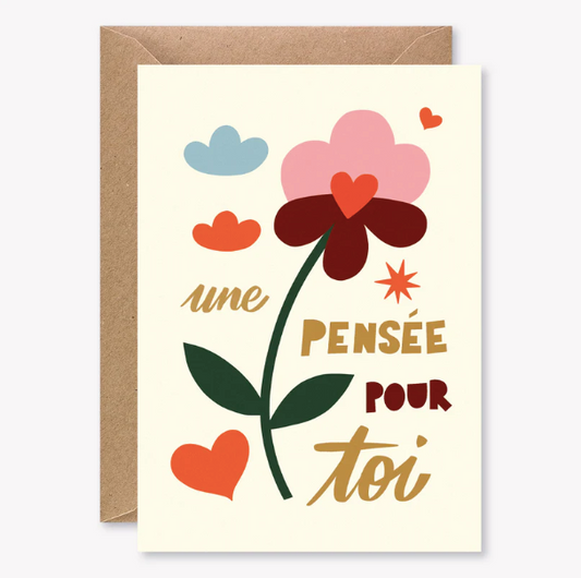 Une pensée pour toi