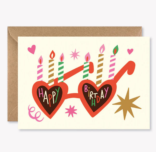 Happy Birthday - lunettes