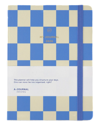 Agenda 2026 - vichy bleu - A5