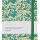 Agenda 2026 - Toile de Jouy verte - A5