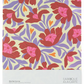Calendrier d'anniversaires - motif floral