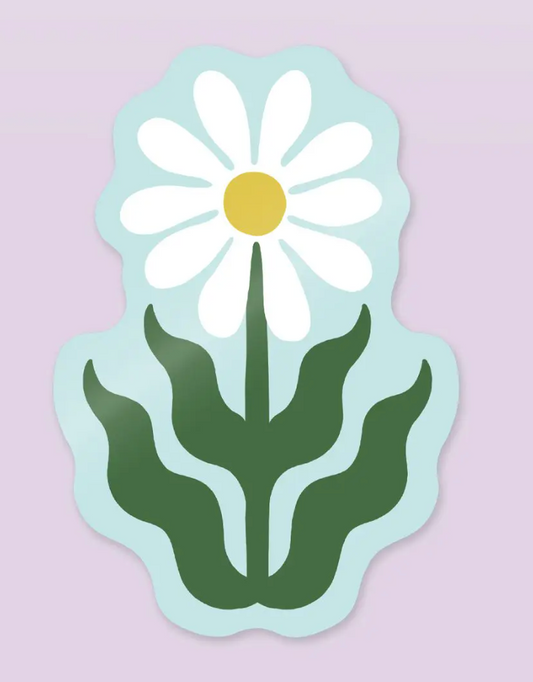 Sticker vinyle "marguerite"