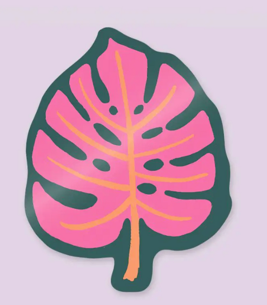 Sticker vinyle "monstera"