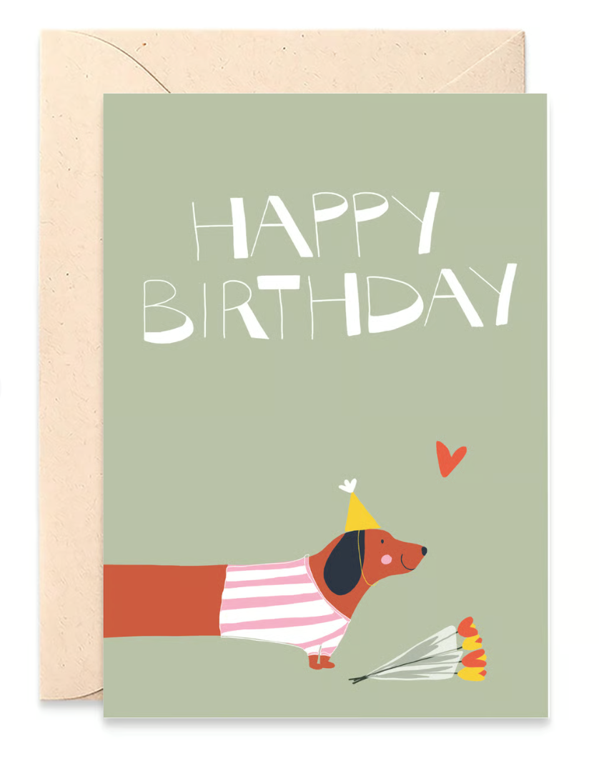 Birthday dog