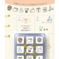 Set de 9 mini tampons - vie quotidienne