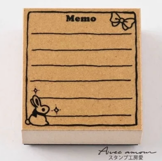 Tampon "Memo"