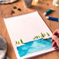 Bloc de coloriage "Voyage Voyage" A4