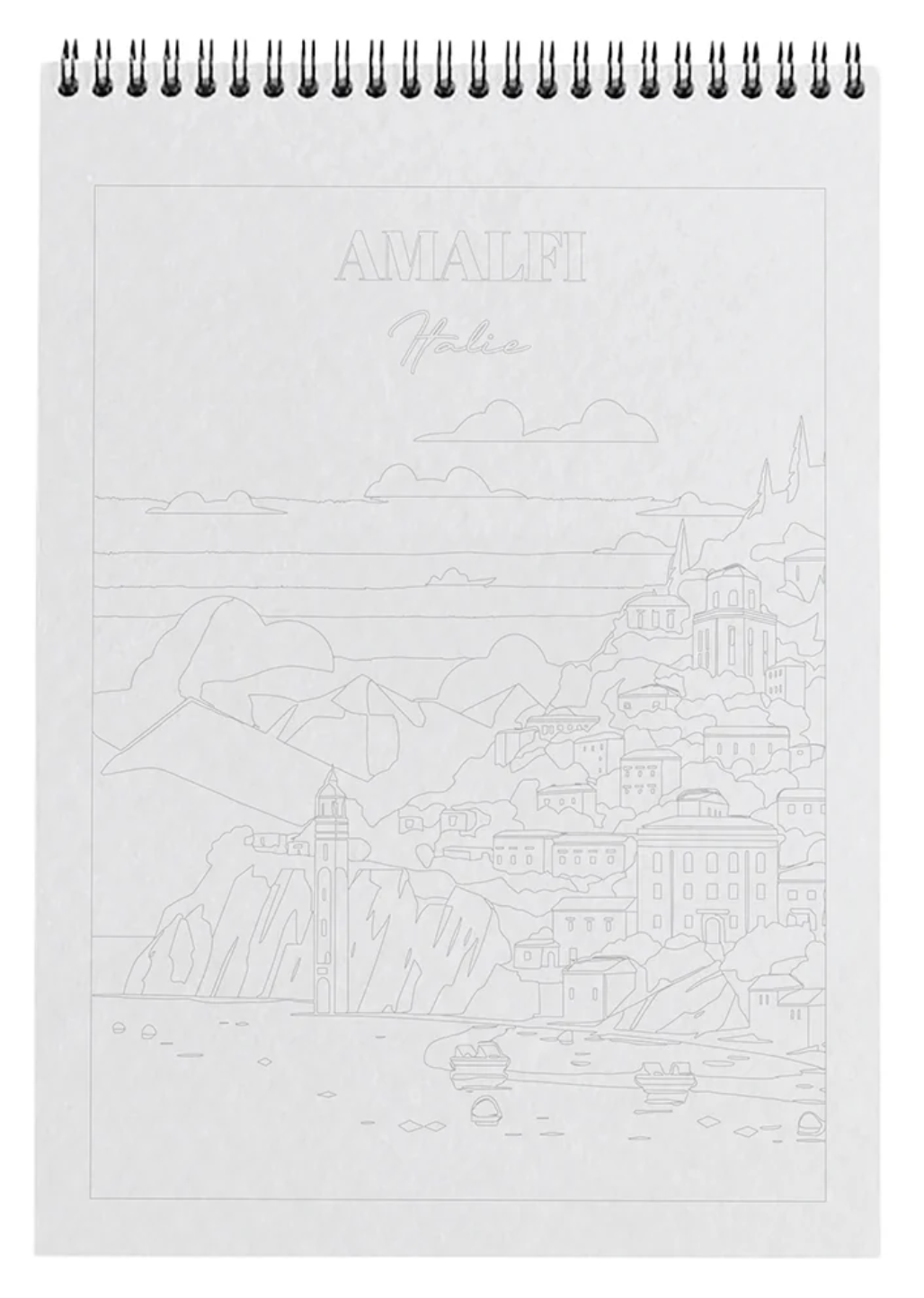 Bloc de coloriage "Voyage Voyage" A4