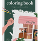Bloc de coloriage "Boutiques" A4