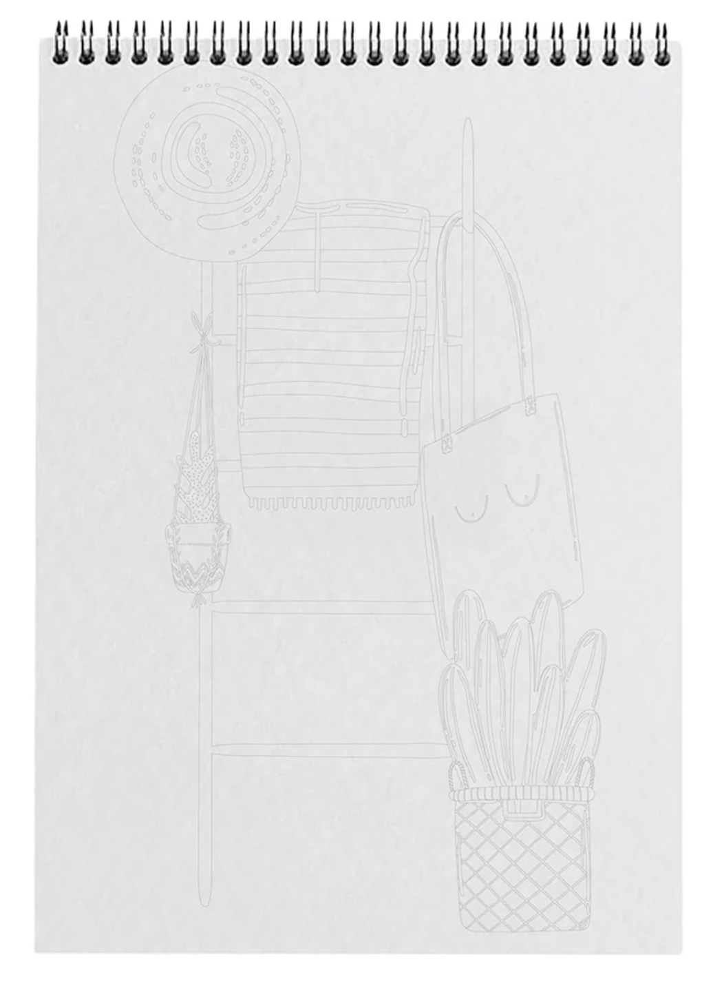 Bloc de coloriage "Cosy" A4