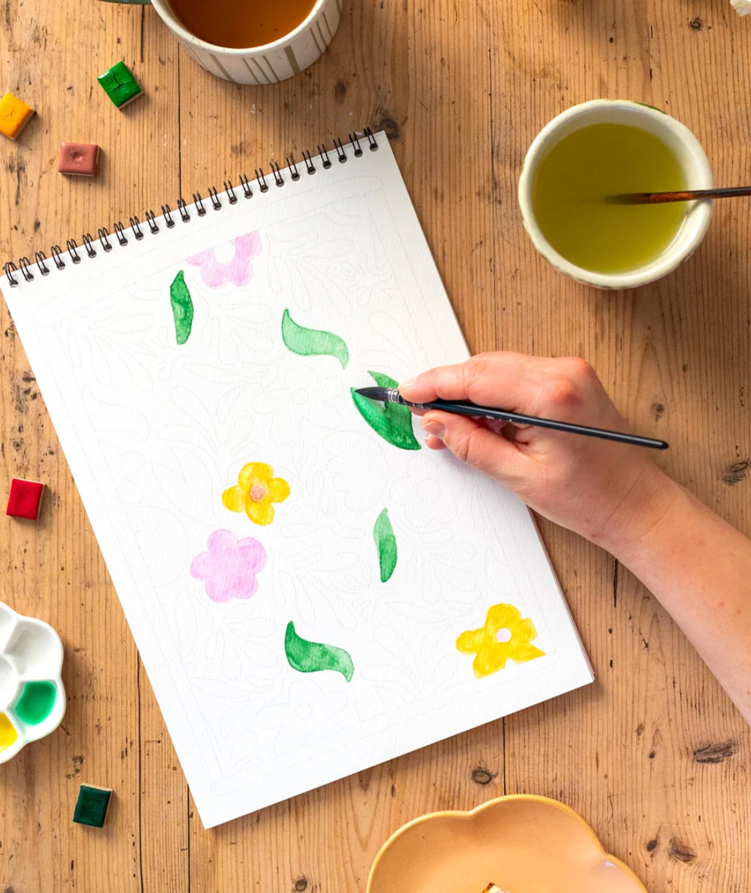 Bloc de coloriage "Cosy" A4